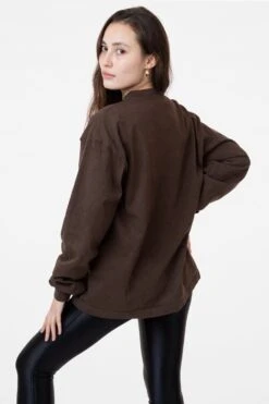 1210GD Unisex - 8.5 Oz. Heavy Jersey Boxy Work Shirt -Builtd Store rurika chocolate 3M