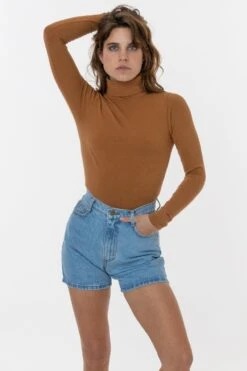 8306GD - Cotton Spandex Garment Dye Turtleneck -Builtd Store sarah3