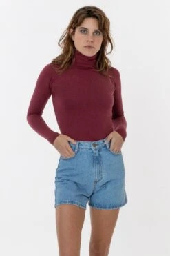 8306GD - Cotton Spandex Garment Dye Turtleneck -Builtd Store sarah5