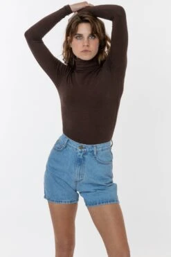 8306GD - Cotton Spandex Garment Dye Turtleneck -Builtd Store sarah6