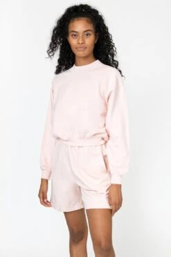 MWT06GD - Garment Dyed Cropped Mock Neck French Terry Pullover -Builtd Store seashell2 F b87a232d 225a 48cd ab83 0815a0b2849a