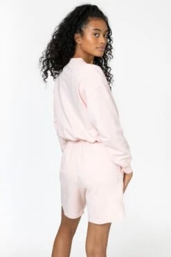 MWT06GD - Garment Dyed Cropped Mock Neck French Terry Pullover -Builtd Store seashell dk 75d684c6 4c28 4924 be27 e09d247d4b2a