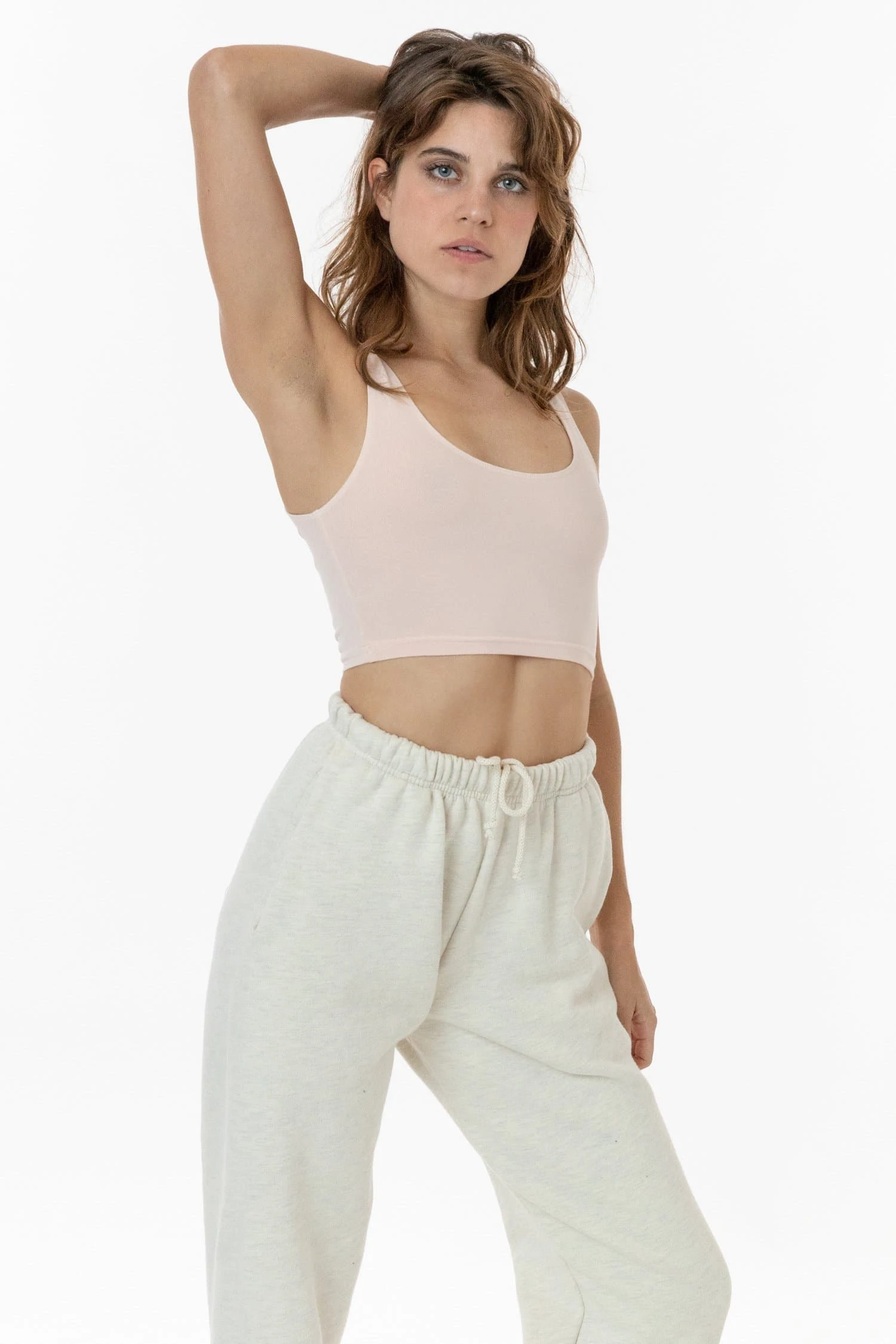 8383GD - Garment Dye Cotton Spandex Crop Tank 3 8383GD - Garment Dye Cotton Spandex Crop Tank - Image 3