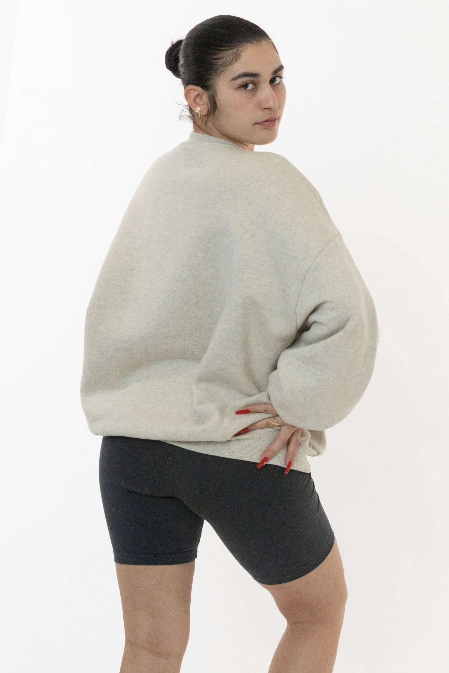 SF1047 Unisex - 12oz. Fleece Wide Crewneck Sweatshirt 3 SF1047 Unisex - 12oz. Fleece Wide Crewneck Sweatshirt - Image 3