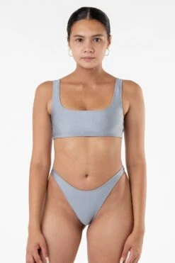 RNT3009 - High Cut Bikini Bottom -Builtd Store silver2
