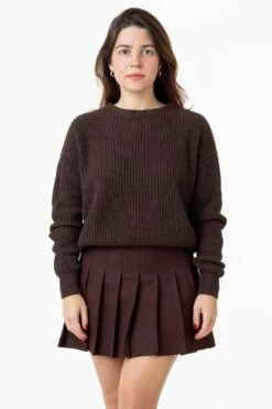 FMP01 Unisex - Unisex Fisherman Pullover -Builtd Store skirt choc 1