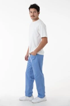 RTWL01 - Twill Work Pants Sky Blue -Builtd Store skyblue3