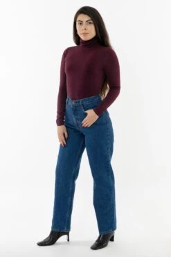 RDNW08 - Straight Leg High Waisted Jean -Builtd Store straightleg5