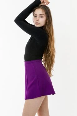 RGB3818 - The Valley A-Line Skirt -Builtd Store valley purple F