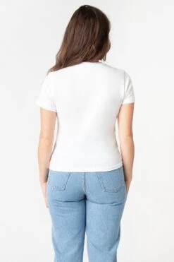 R4310 - Crew Neck Baby Tee -Builtd Store wht4